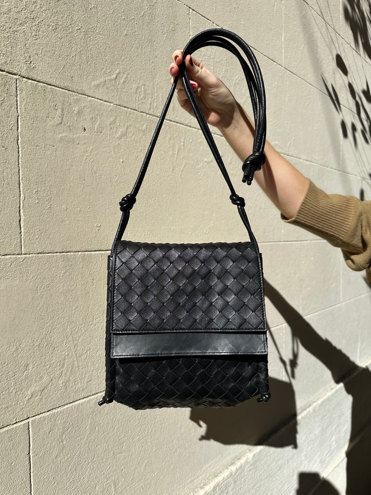 Bottega Veneta Black Crossbody Bag