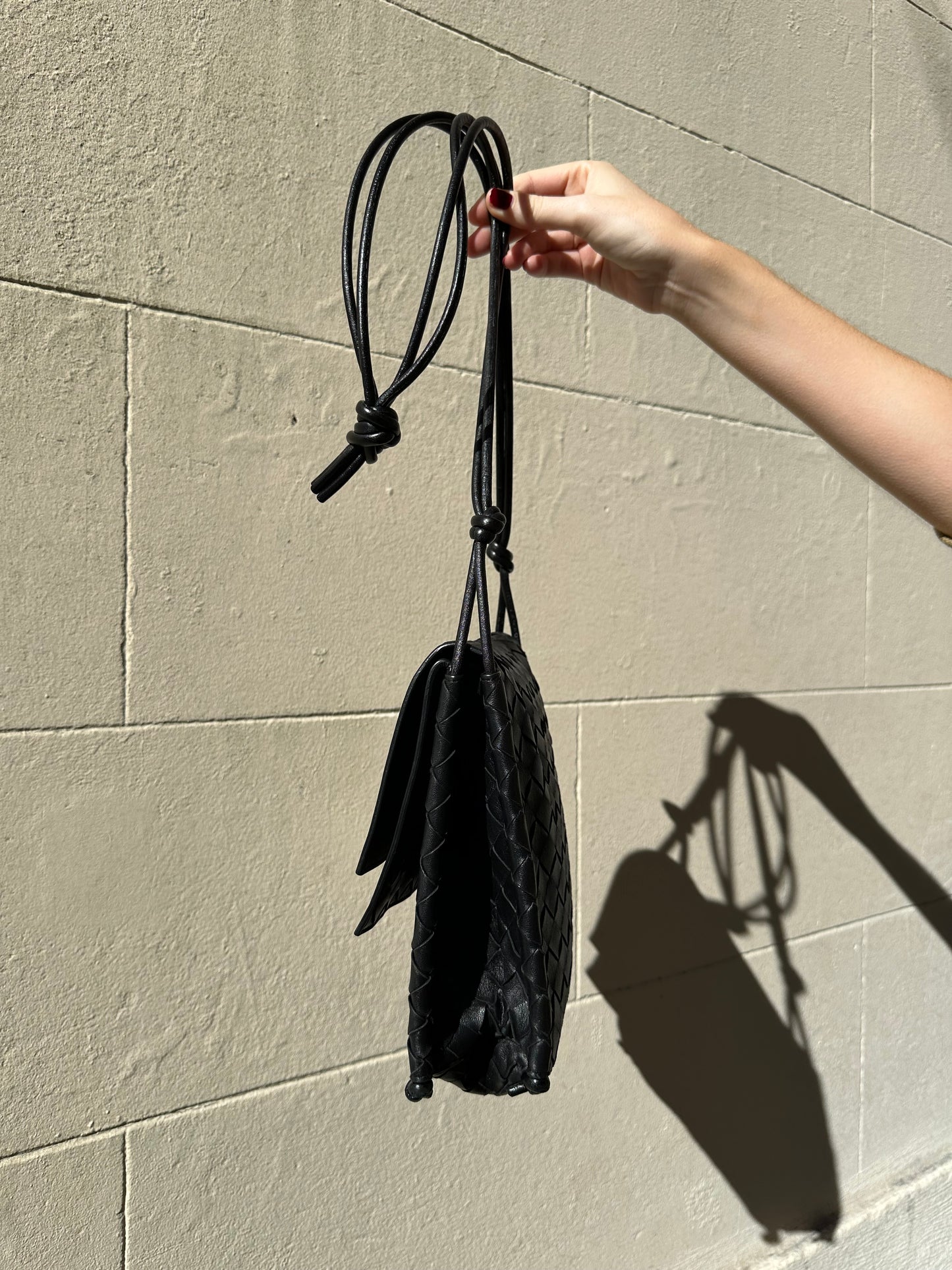 Bottega Veneta Black Crossbody Bag