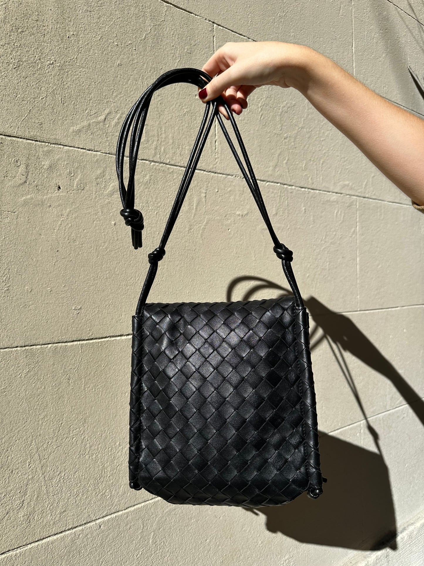 Bottega Veneta Black Crossbody Bag