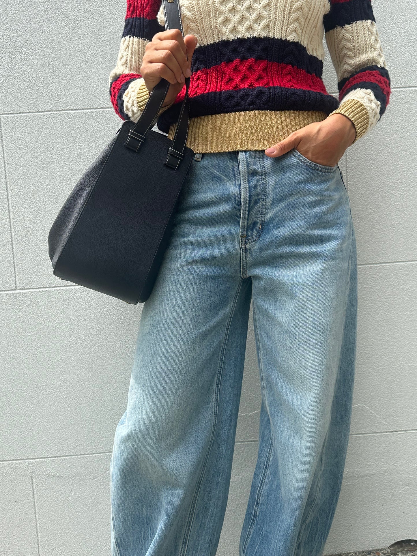 Alexander Wang Jewel Wide Jeans Size M