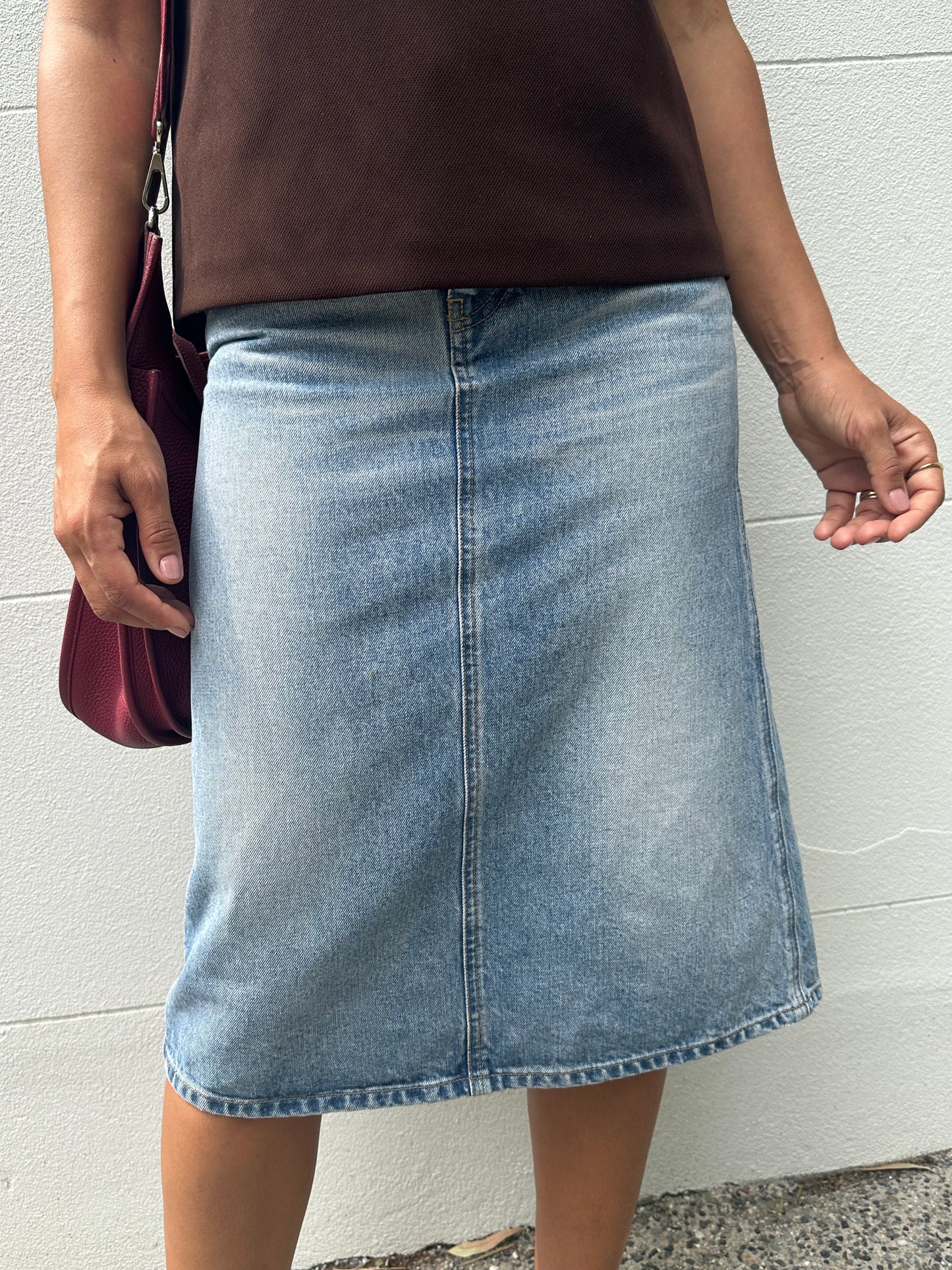 Celine Denim Skirt Size XS
