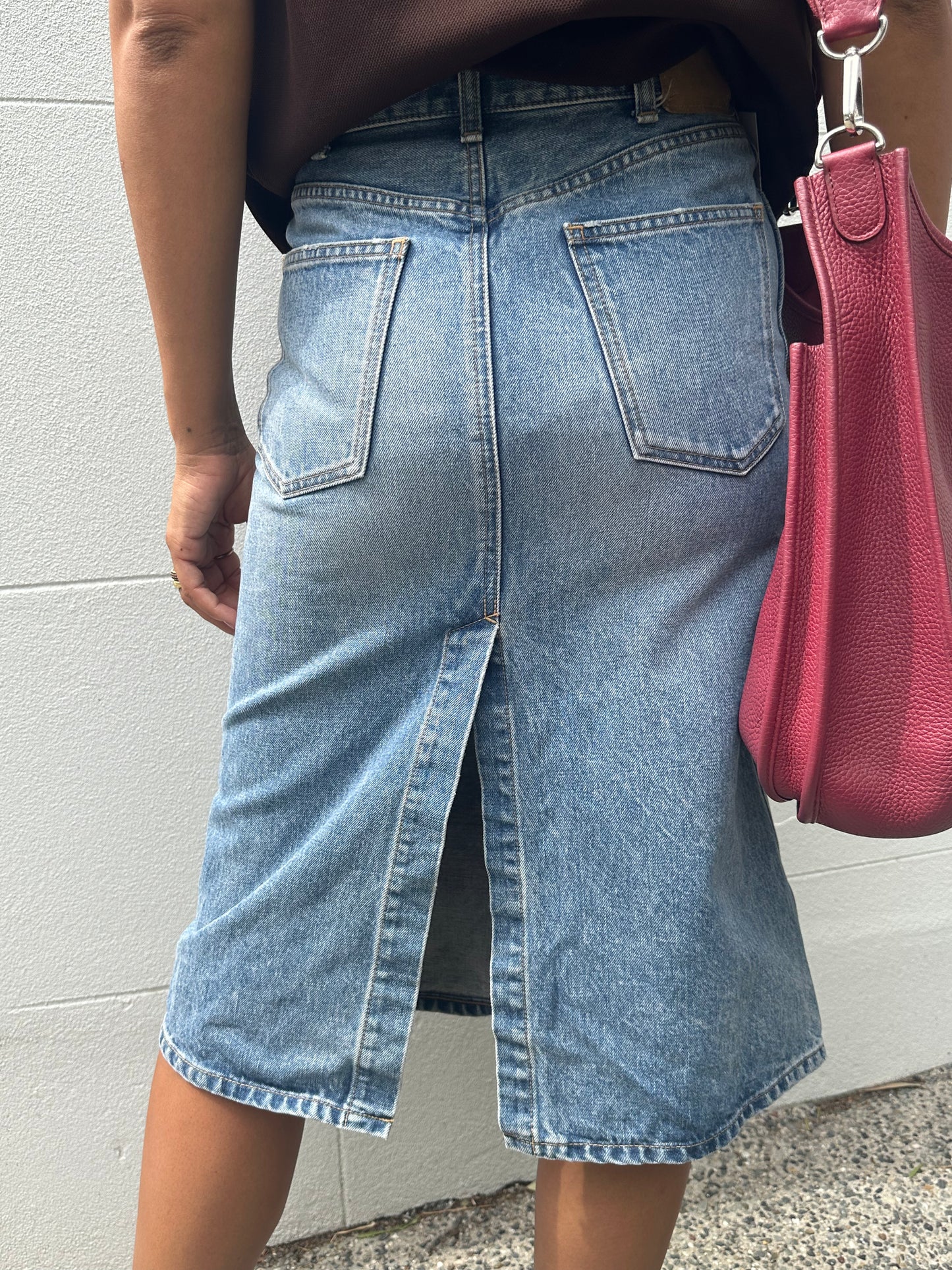 Celine Denim Skirt Size XS