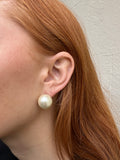 Dior Double Pearl Earrings