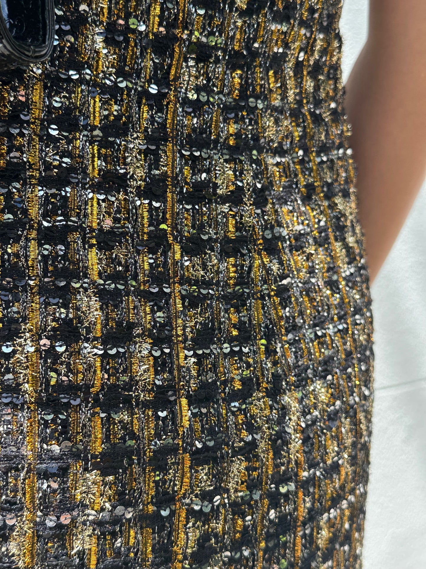 Balmain Sequinned Mini Dress Size 40