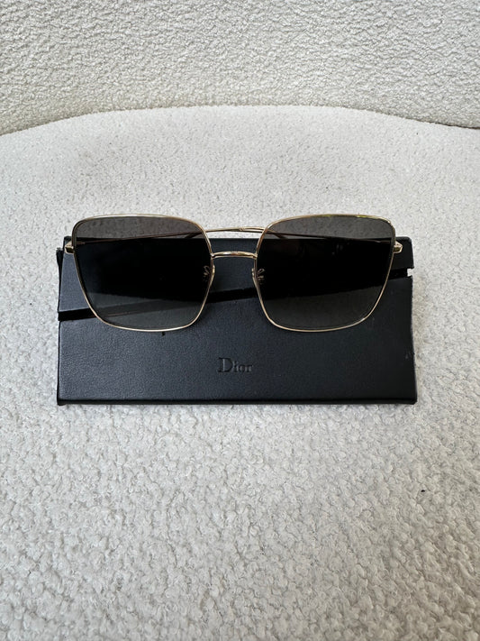 Dior Fine Gold Rim Sunglasses