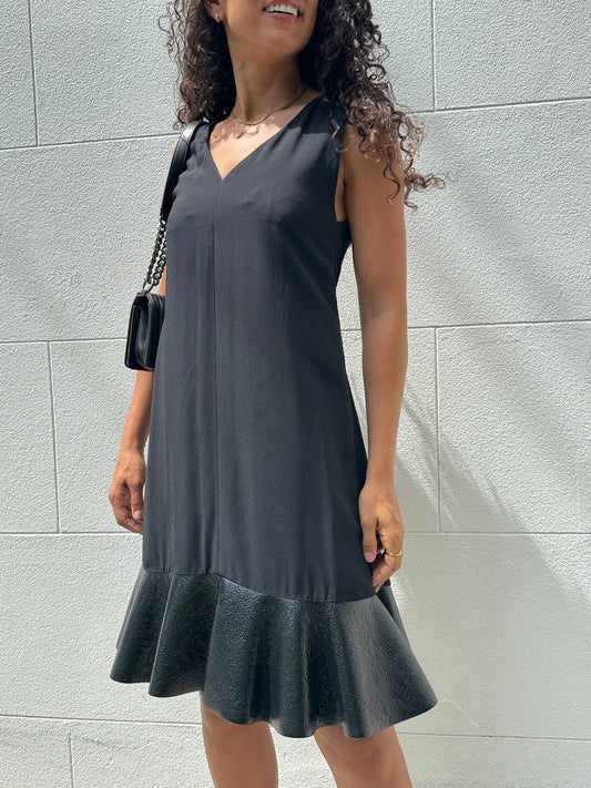 Louis Vuitton Patent Mini Dress Size 36