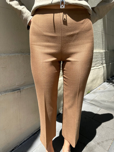 Gucci Tan Crop Pant Size 40