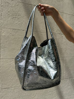 Proenza Schoulder Rushed Silver Tote