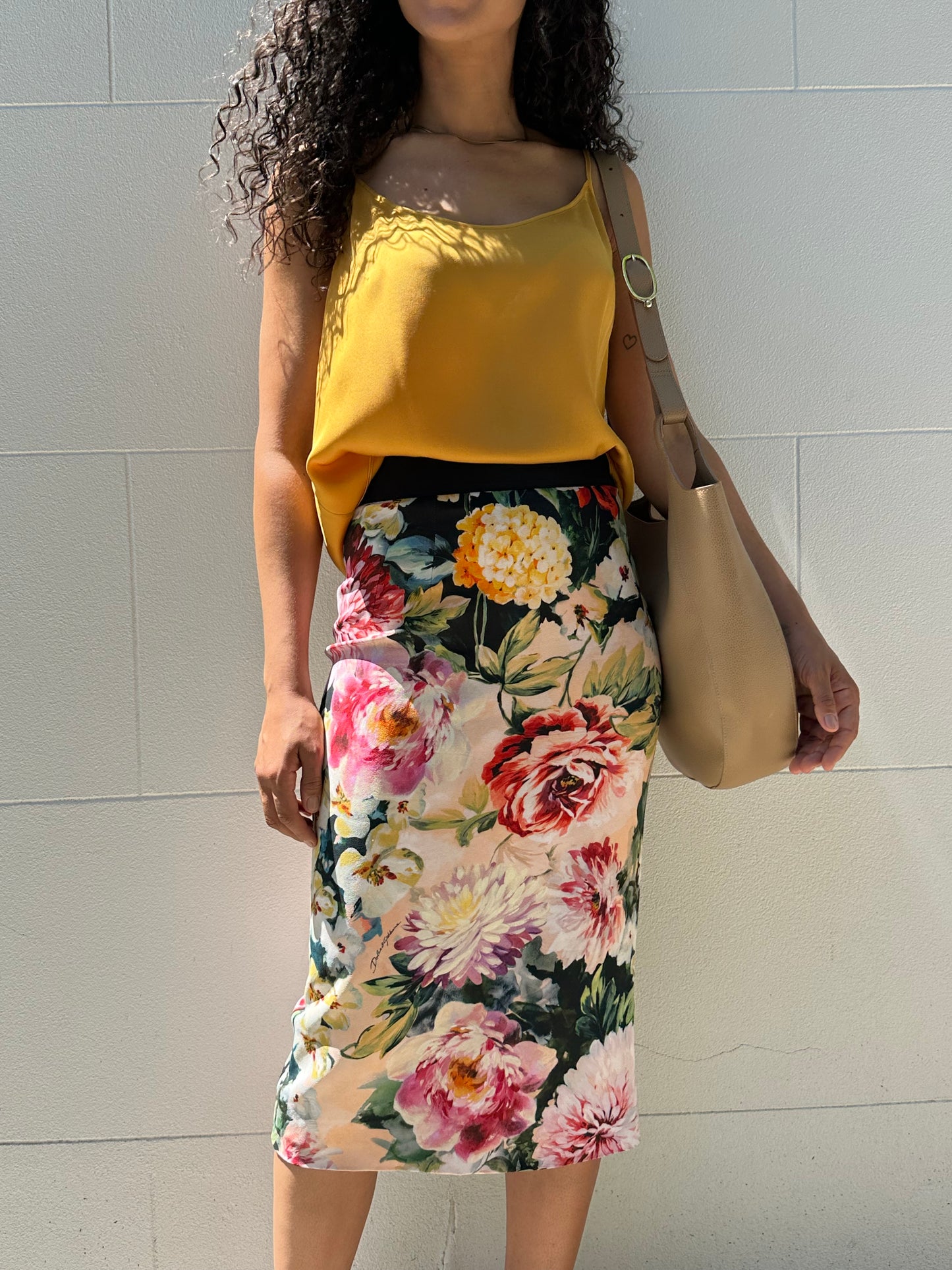 Dolce & Gabanna Floral Skirt Size 38