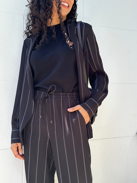 Anine Bing Pinstripe Suit Size S/P