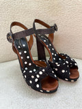 Dolce & Gabbana Spot Platforms Size 40