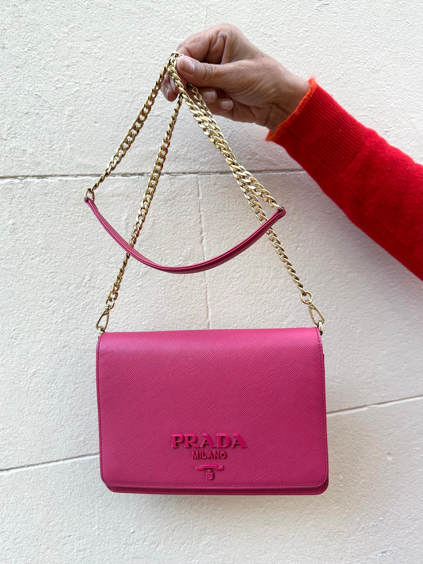 Prada Pink Crossbody Bag