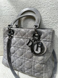 Dior Grey Lady Dior bag