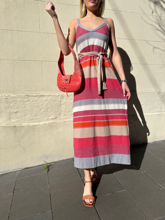 M Missoni Stripe Long Dress Size 36