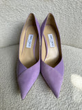 Jimmy Choo Lilac Suede Pumps Size 40.5