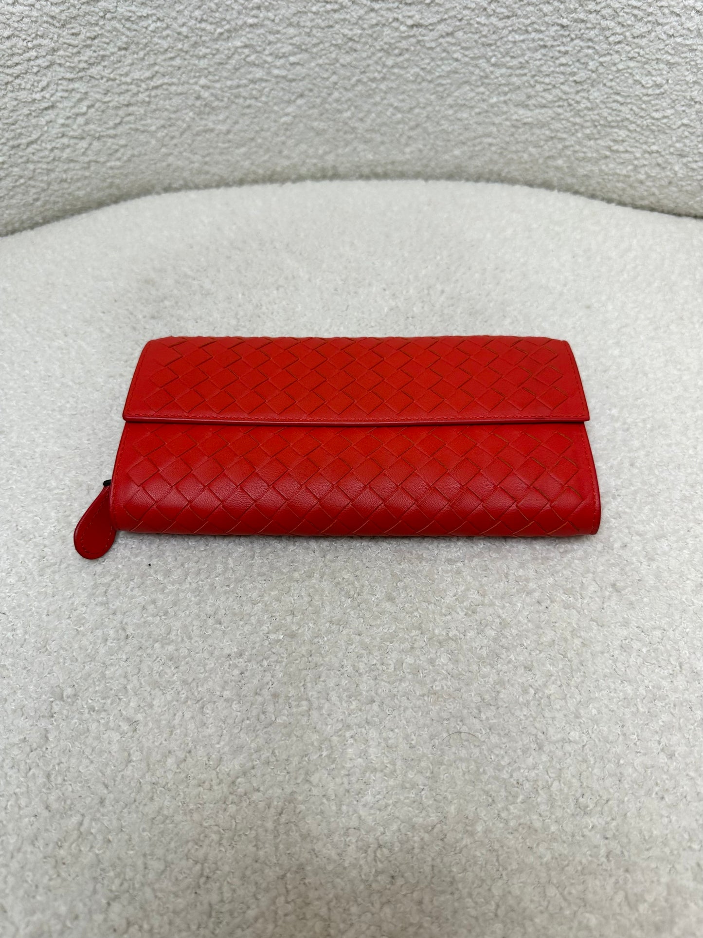 Bottega Veneta Red woven Wallet