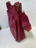 Hermes Evelyn Burgundy Bag