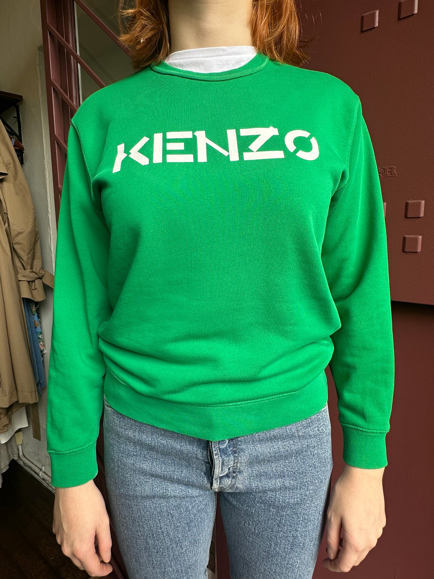 Kenzo Green Sweatshit Size XS