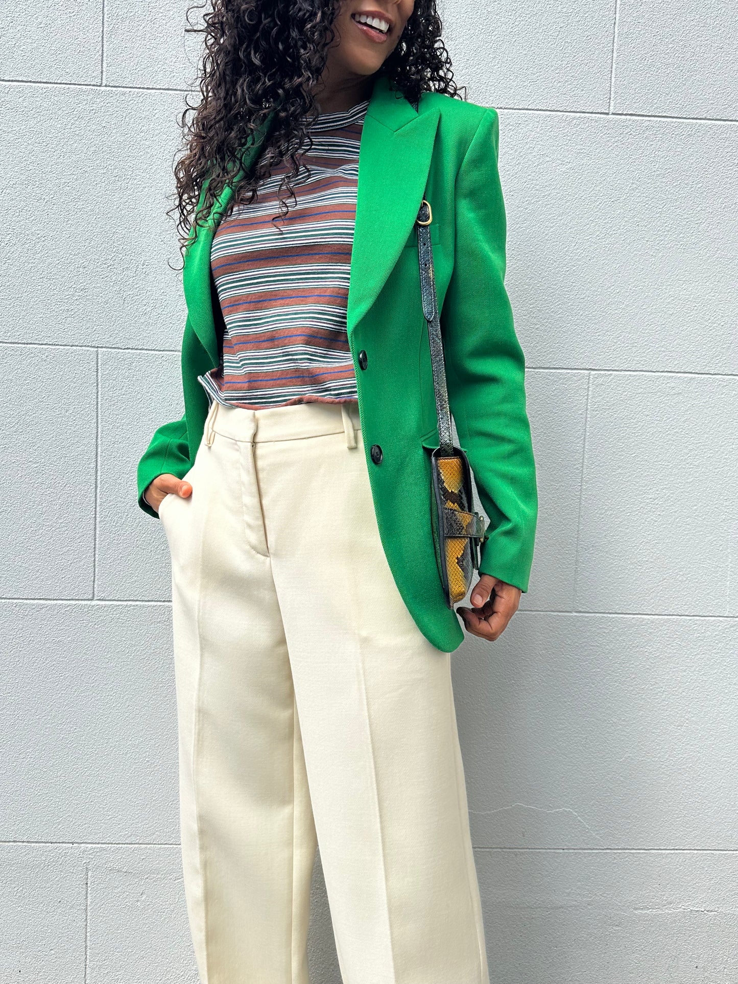 Victoria Beckham Emerald Jacket Size 8