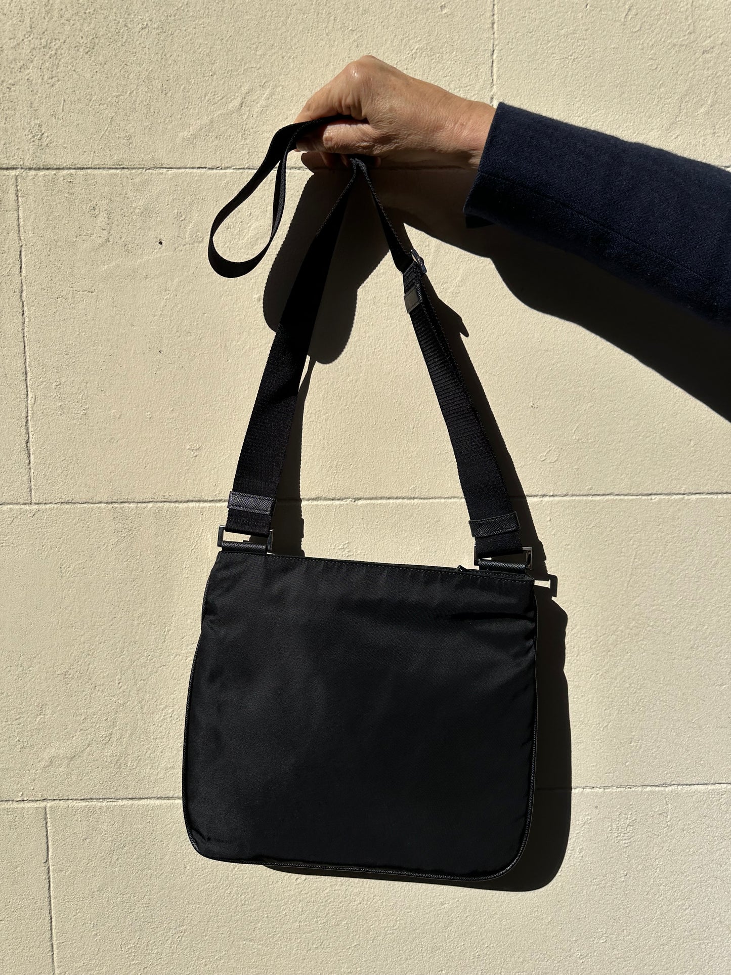 Prada Black Nylon Crossbody Bag