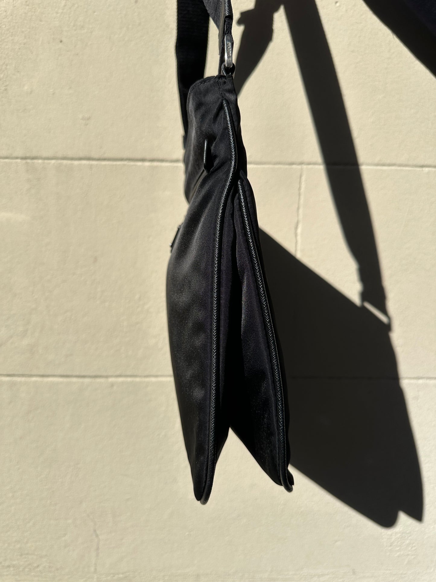 Prada Black Nylon Crossbody Bag