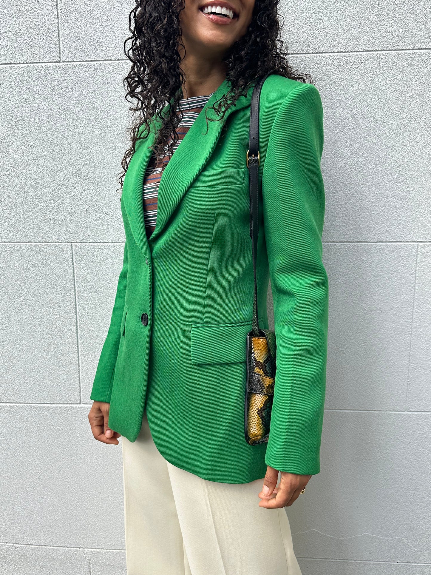 Victoria Beckham Emerald Jacket Size 8