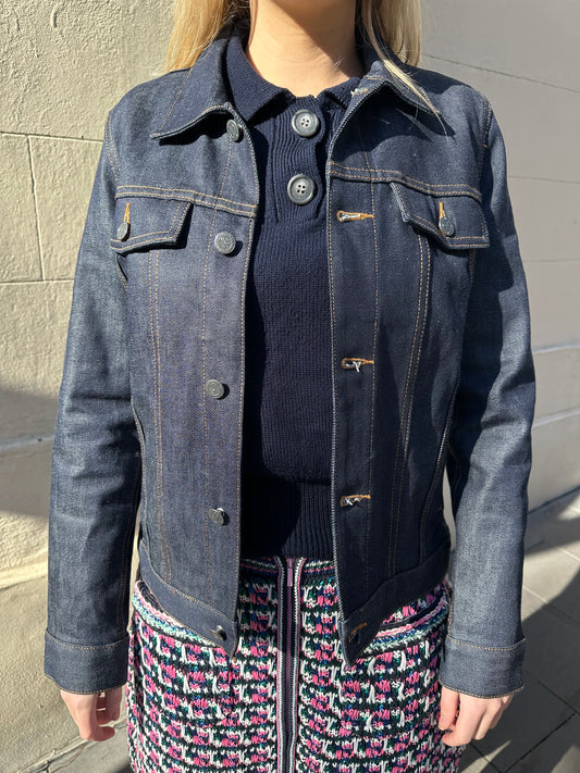 APC Dark Denim Jacket Size S