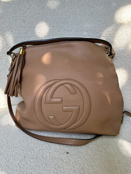 Gucci Cellarius Soho Tan Bag