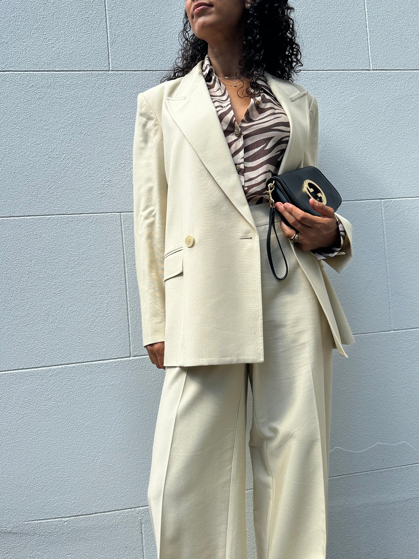 Oroton Beige Pant Suit Size 10