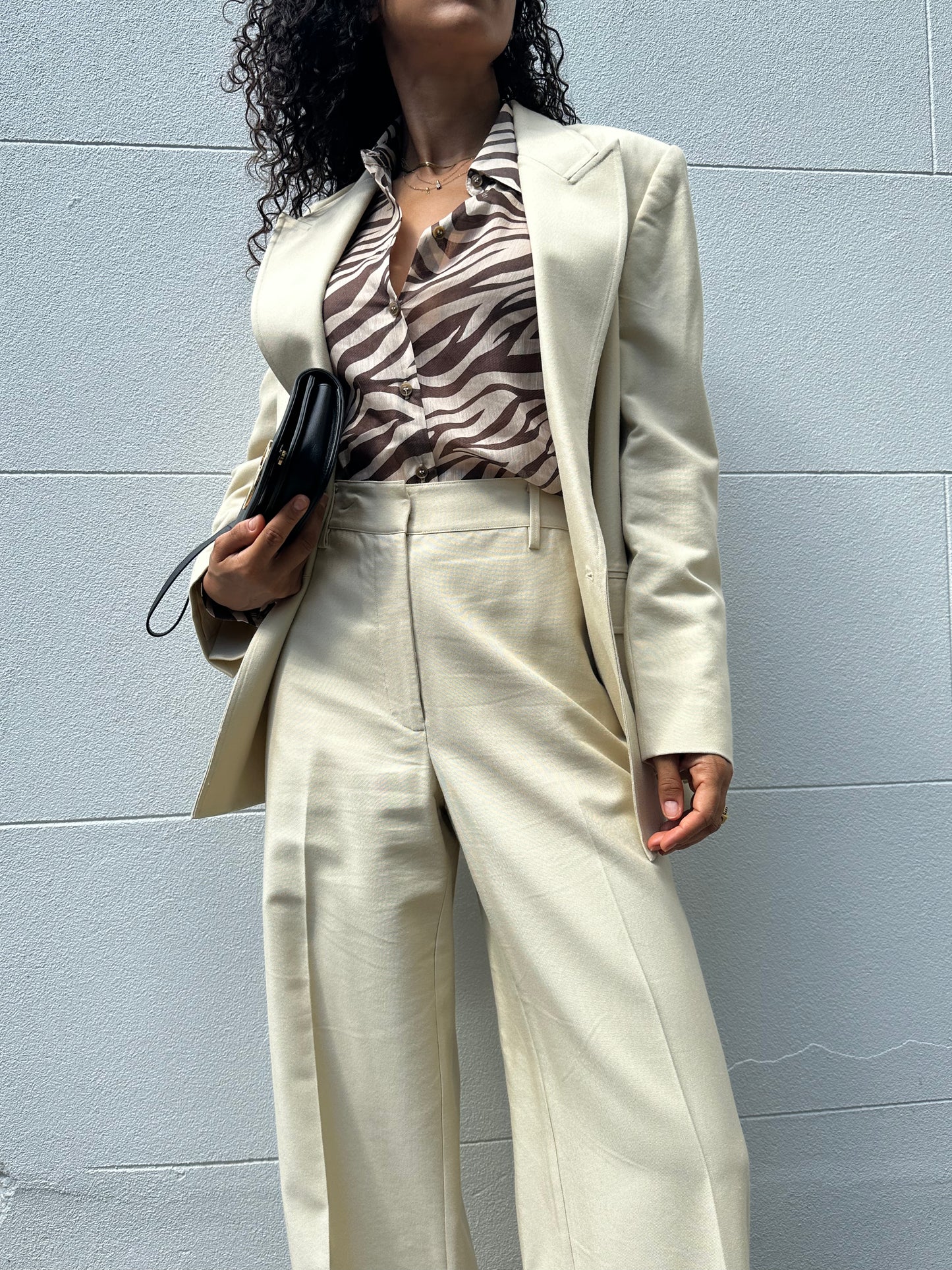 Oroton Beige Pant Suit Size 10