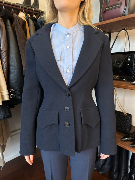Christian Dior Navy Jacket Size 40