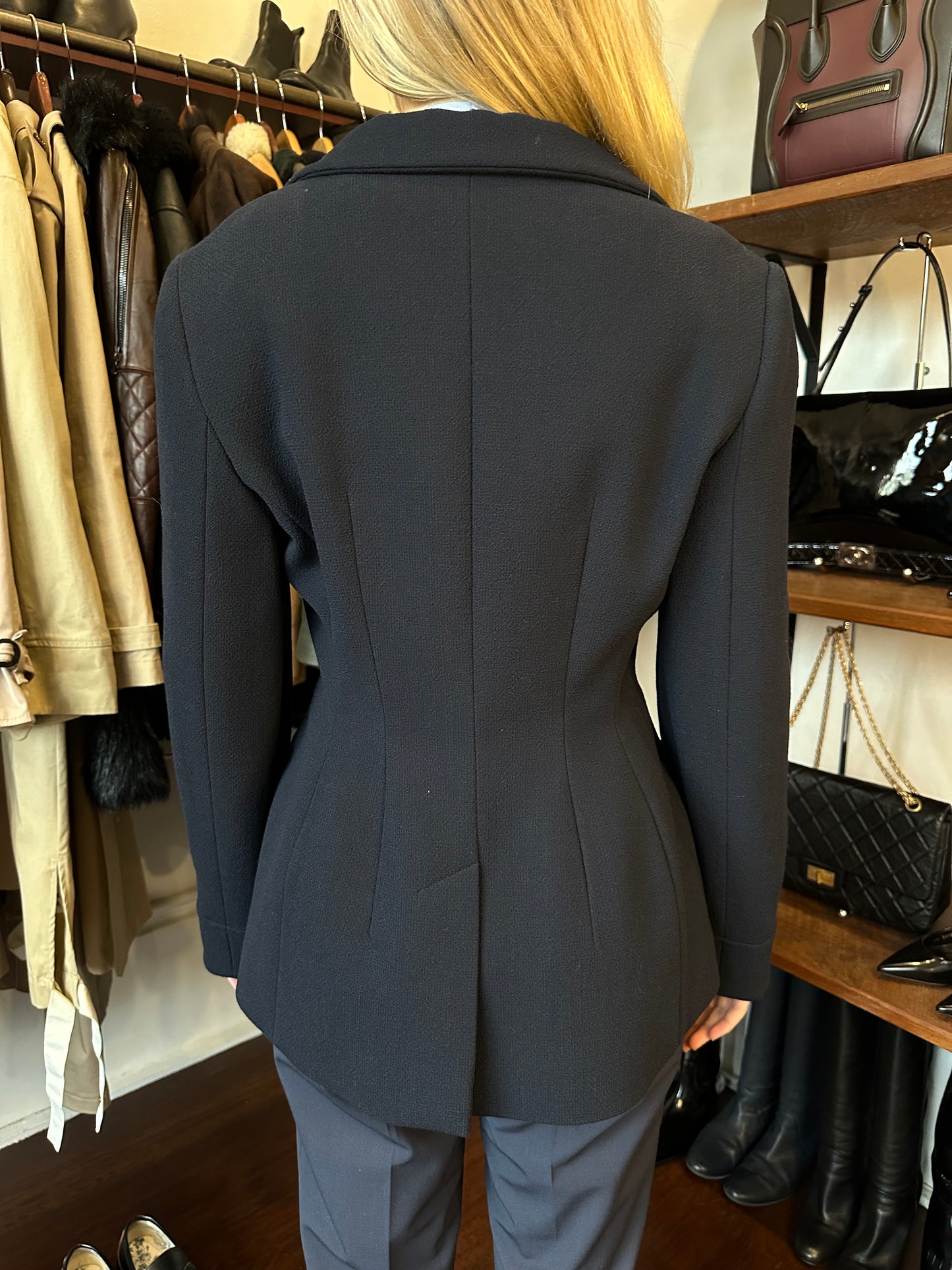 Christian Dior Navy Jacket Size 40