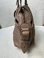 Bally Taupe Handle Bag