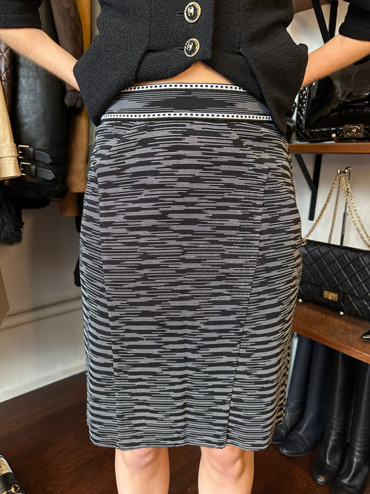 Missoni Black and White Skirt Size 40