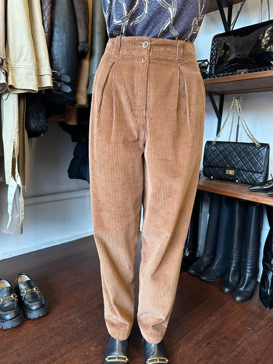 Toast Rust Corduroy Pants Size 10