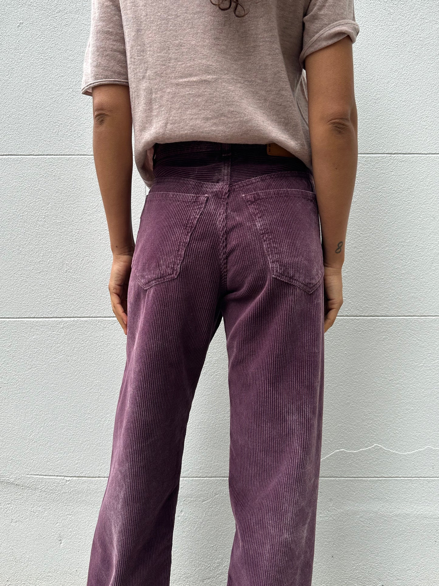 Haikure Mauve Cord Pant Size 27