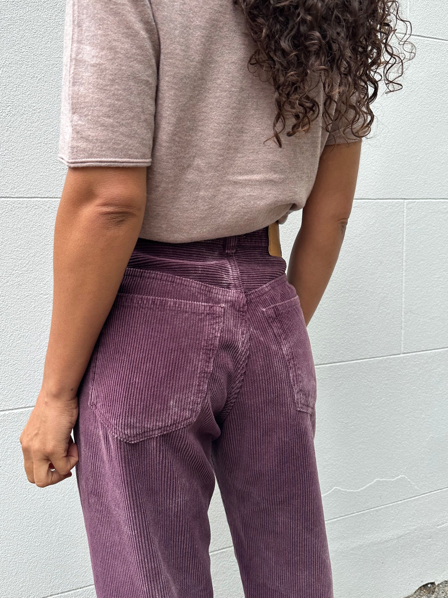 Haikure Mauve Cord Pant Size 27
