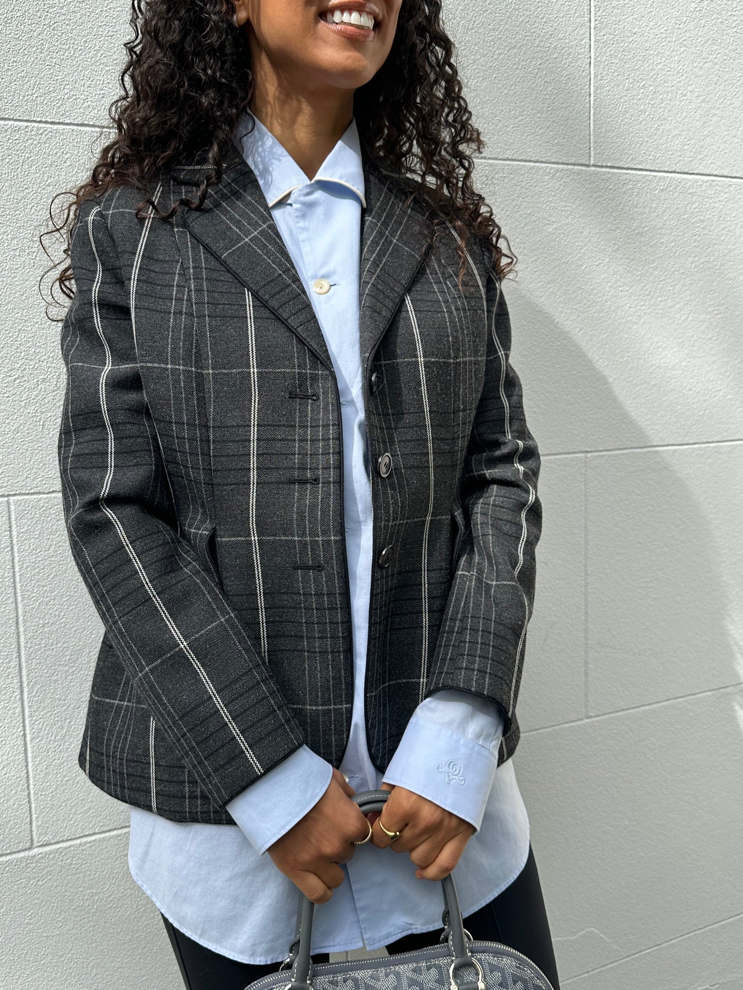 Christian Dior Check Jacket Size 42