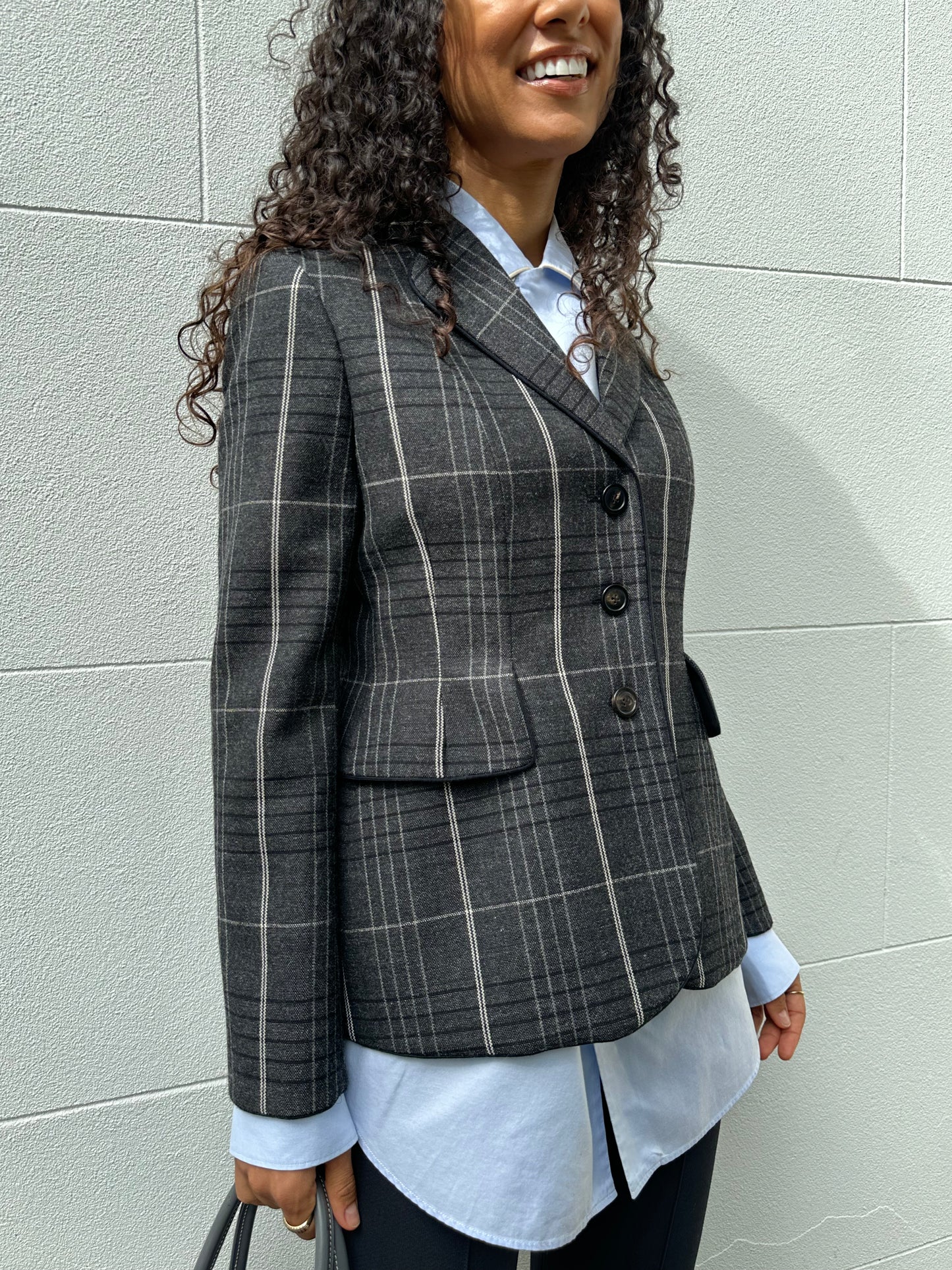 Christian Dior Check Jacket Size 42