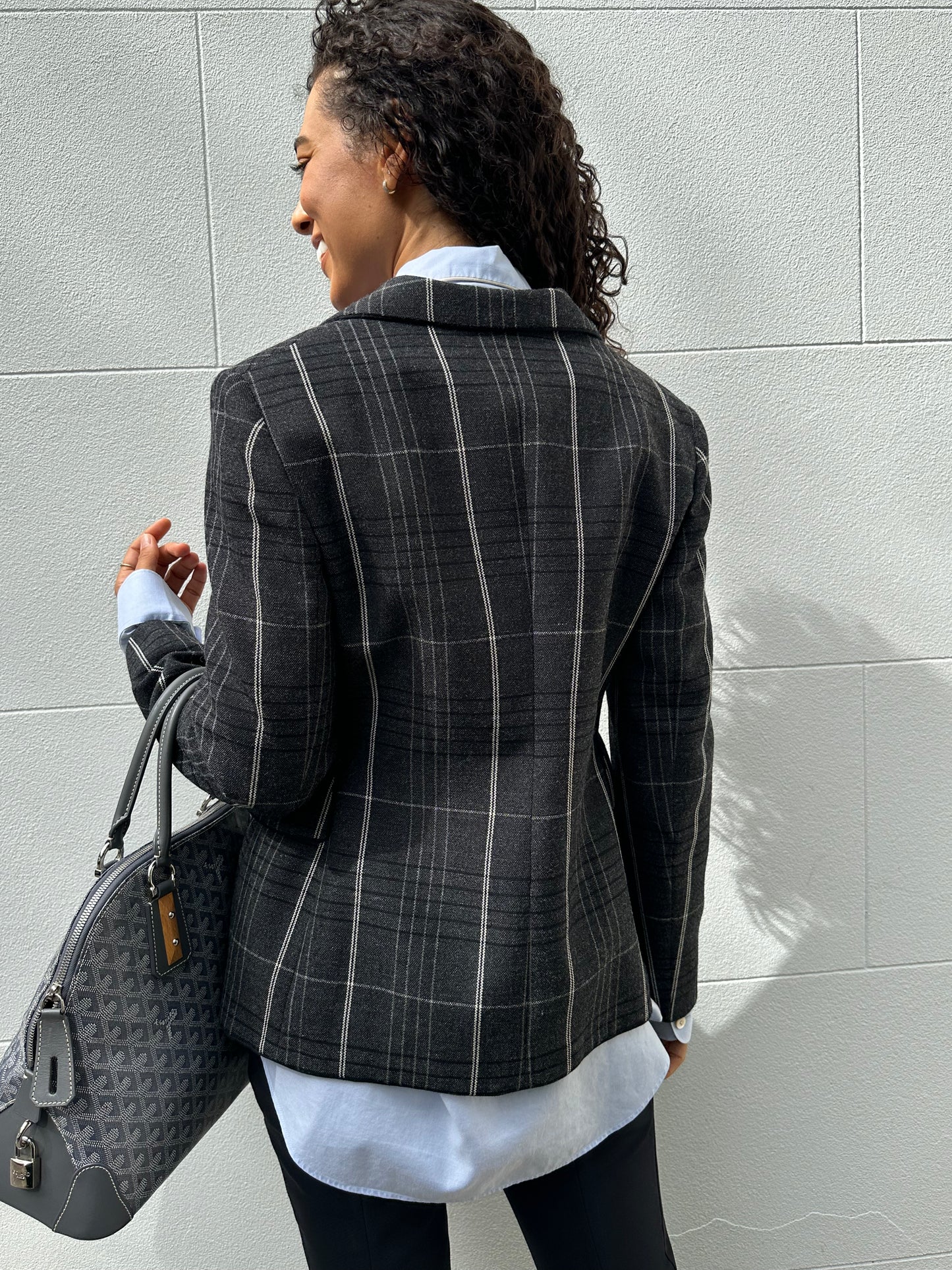 Christian Dior Check Jacket Size 42