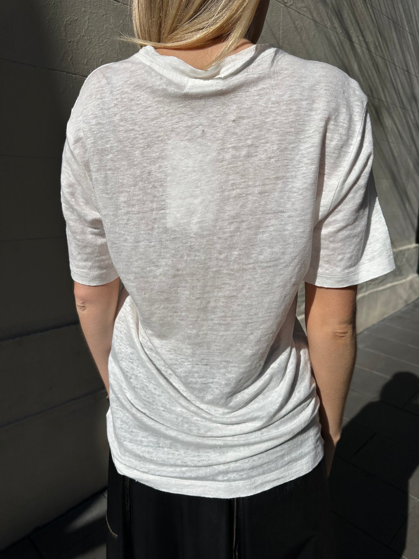 Isabel Marant Logo White Shirt Size XS
