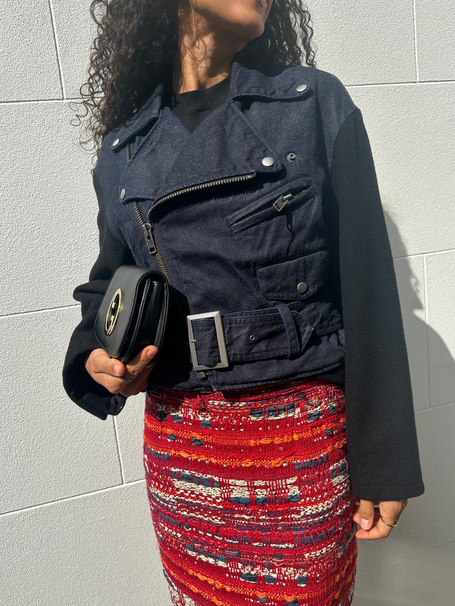 LIMI Denim Wool Jacket Size S