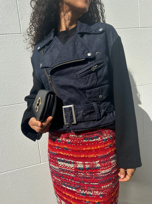 LIMI Denim Wool Jacket Size S