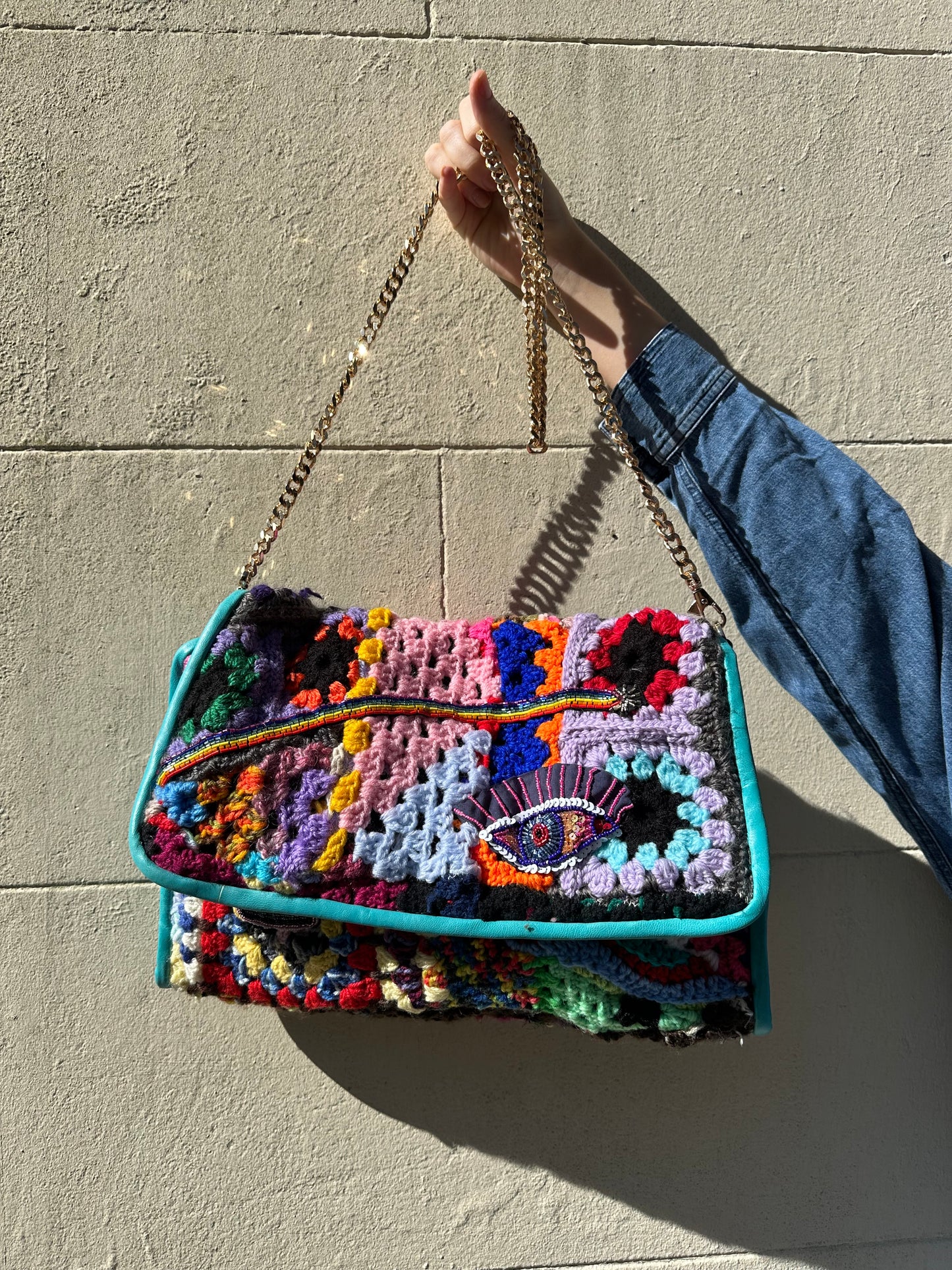 Romance Was Born x Paul Yore Crochet Bag