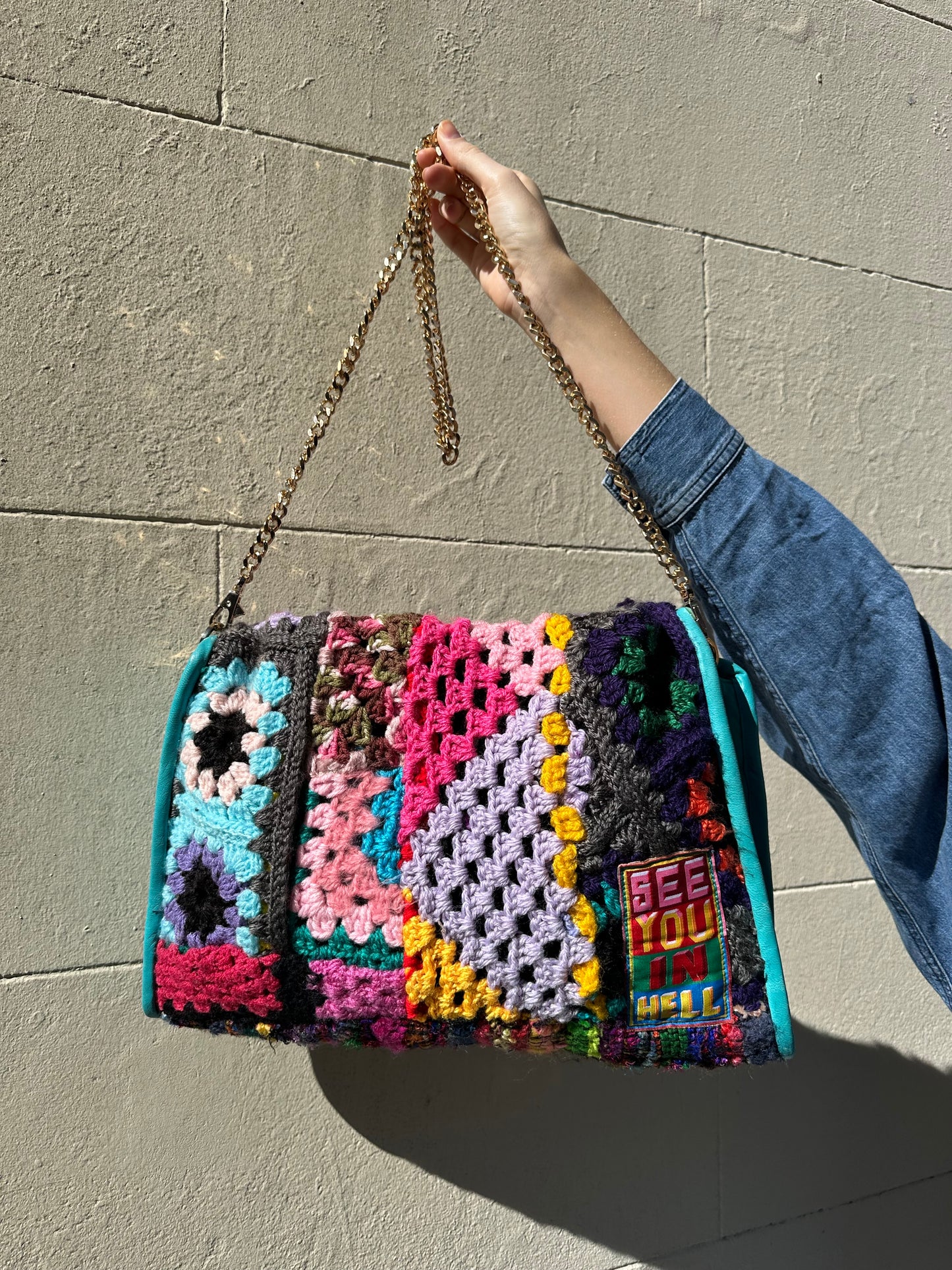 Romance Was Born x Paul Yore Crochet Bag