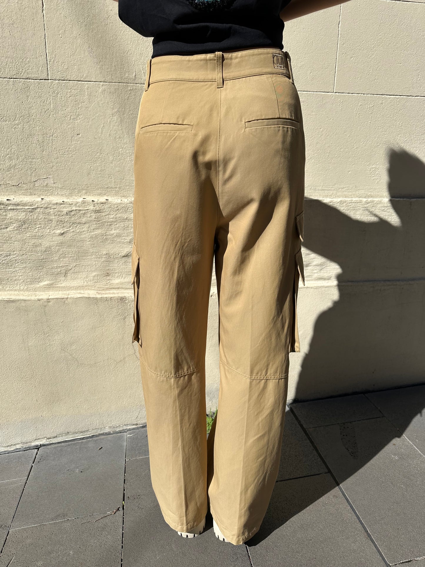 Camilla and Marc Taupe Cargo Pant Size 6