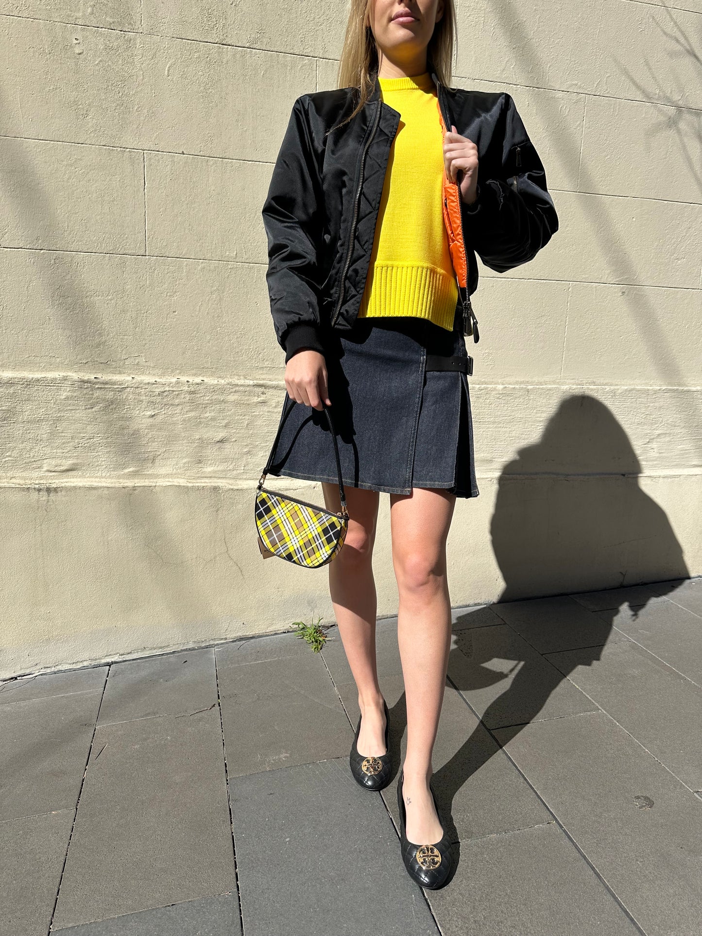 Balenciaga Black Bomber Jacket Size S