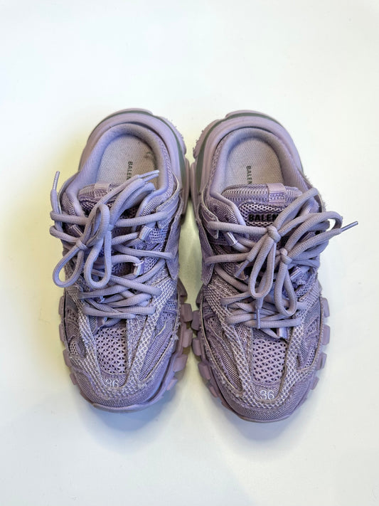 Balenciaga Lilac Sneaker Mules Size 36
