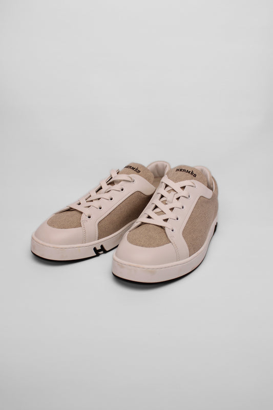 Hermès Beige Sneaker Size 39.5