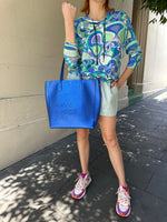 Anya Hindmarch Blue Tote